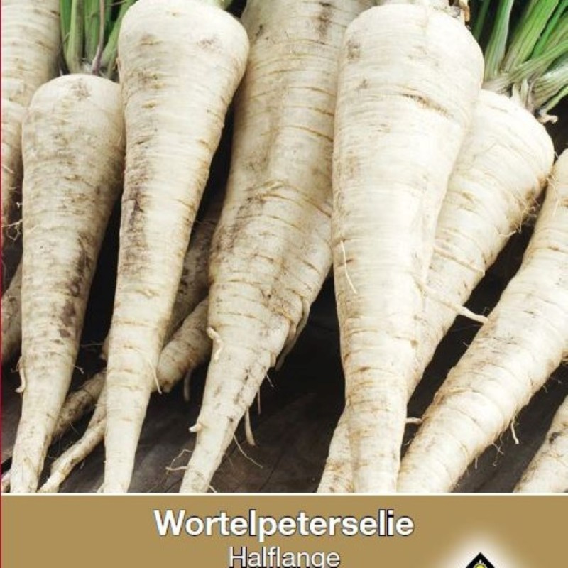 Wortelpeterselie, Halflange -zaden-