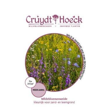 Wildebloemenweide - kleurrijk voor zand- en leemgronden