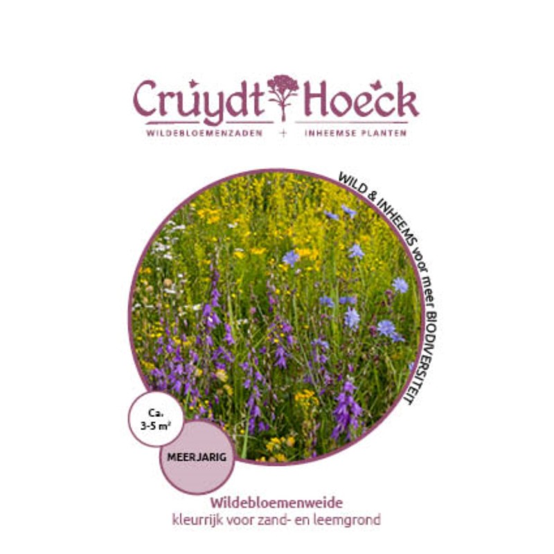 Wildebloemenweide - kleurrijk voor zand- en leemgronden