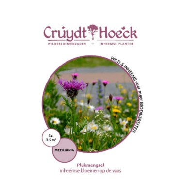 Plukmengsel - inheemse bloemen op de vaas