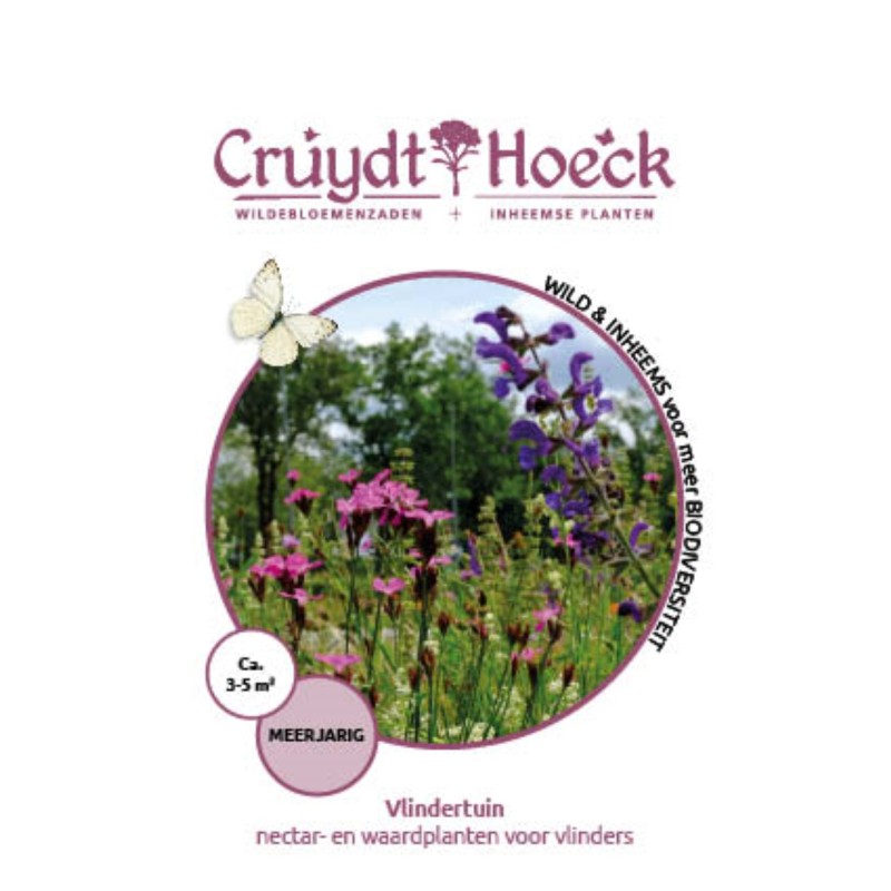 Vlindertuin - nectar- en waardplanten voor vlinders