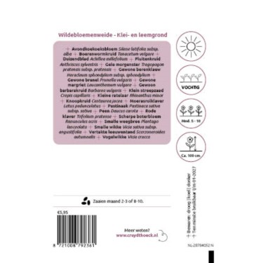 Wildebloemenweide - voor klei- en leemgronden