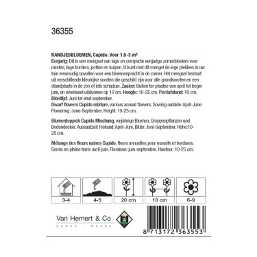 Cupido randjesbloemenmengsel -zaden-