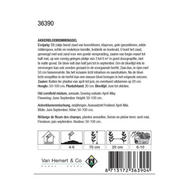 Akkerbloemenmengsel -zaden-