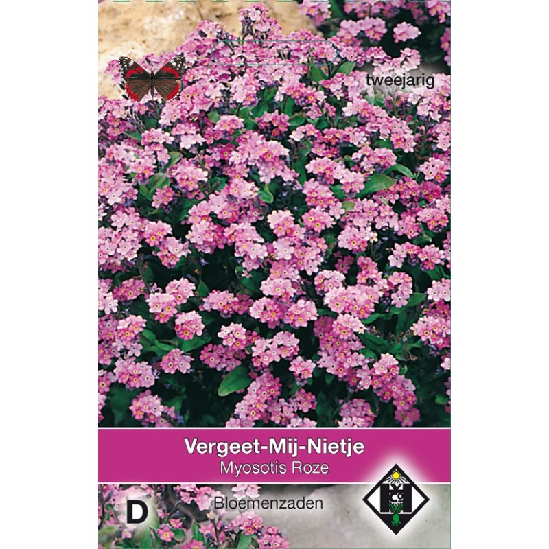 Myosotis sylvatica 'Roze' -zaden-