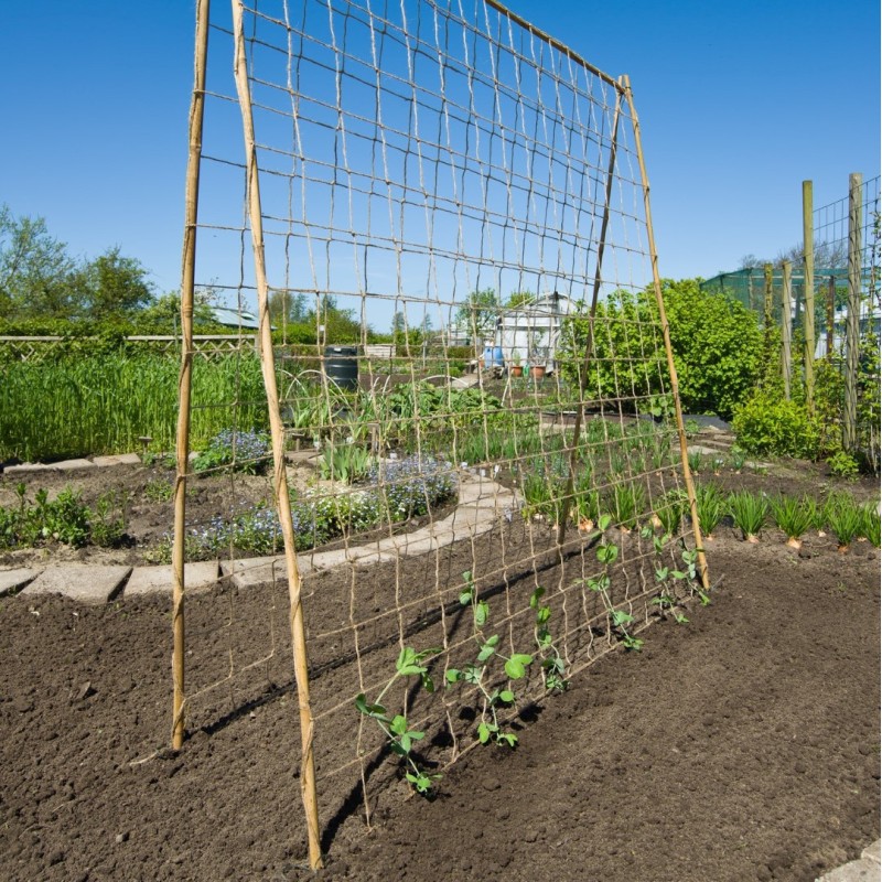 Klim- en geleidenet jute 1,8 x 5m 