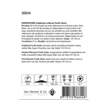 Delphinium cultorum 'Pacific Giant' -zaden-