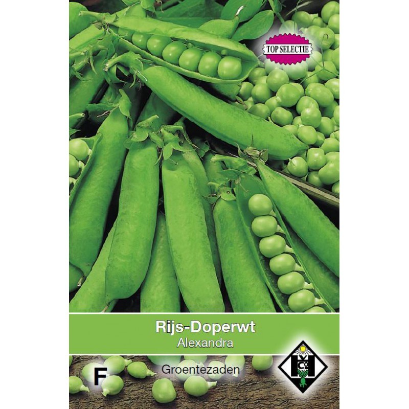 Rijsdoperwt Alexandra, 50 gr. -zaden-