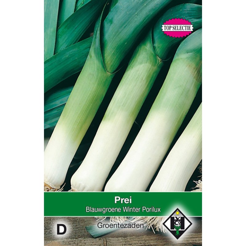 Prei, Allium porrum 'Blauwgroene Winter Porilux' -zaden-