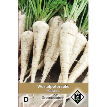Wortelpeterselie, Halflange -zaden-