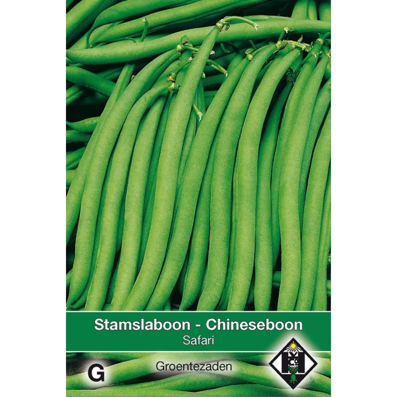 Stamslaboon, Phaseolus vulgaris 'Safari', 30 gr.