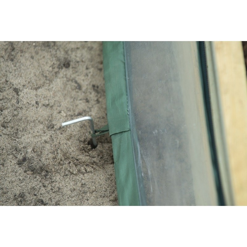 Pop-up kas voor een vierkante-meter-tuin